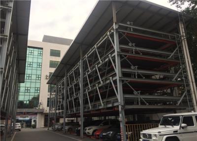 China Multi Storey Floor Deck Metal Parking Structures , Car Parking Design Architecture for sale