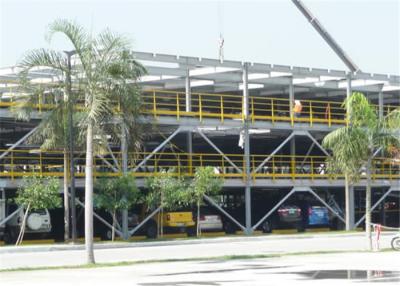 China Galvanized Steel Car Park Shade Structures Prefabricated Design High Durability for sale