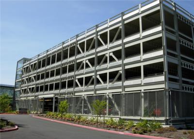 China Environmentally parking garage structure , modern multi level parking building for sale