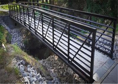 China Sísmico anti de los puentes peatonales de acero prefabricados pre montados/del puente peatonal del metal en venta