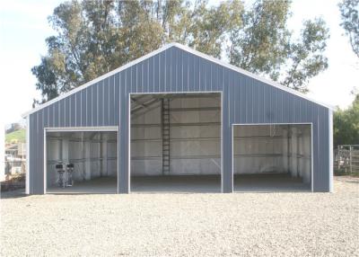 China High Strength Storage Steel Garage Buildings For Warehouse & Workshop for sale