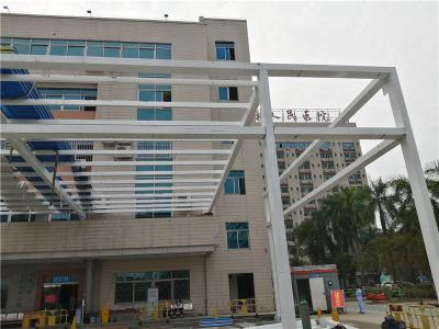 China Construção clara da armação de aço para a vertente do hospital à venda