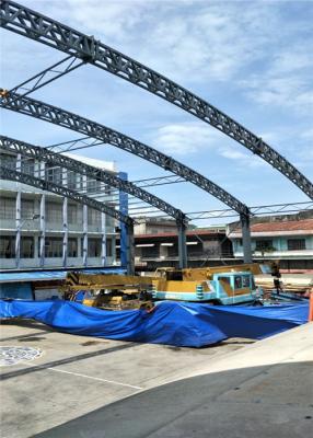 Chine Hangar en acier de terrain de basket de Philippines, conception flexible de bâtiments en métal à vendre