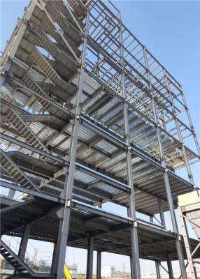 China High Rise H Column Steel Structure Building Galvanized Finish for sale