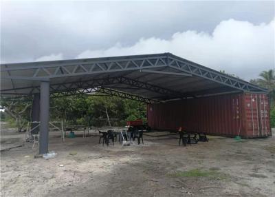 China Custom Q345 Steel Farm Sheds With 50mm EPS Sandwich Panel for sale
