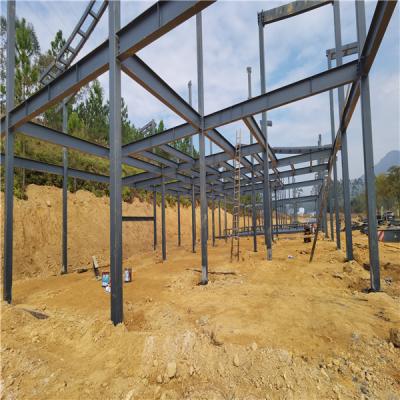 China 75mm Rock Wool Roof Tile Light Steel Structure Building for sale