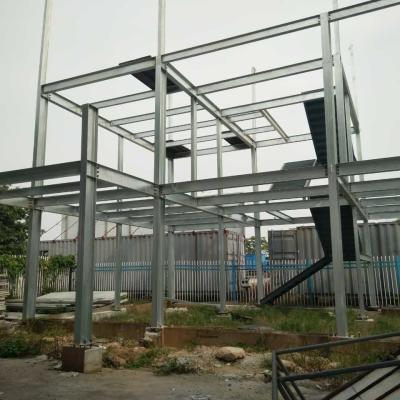 China Small Project Light Steel Frame Construction Building On The River Highly Durable for sale