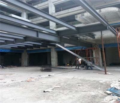 China Waterproof Prefabricated Steel Structures Mezzanine With Floor Deck for sale