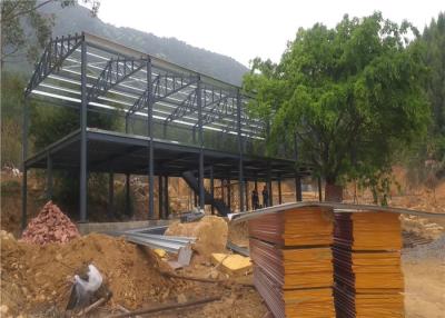 China Construcción del marco de acero de la luz de la sección de Q345 C para la escuela de la oficina en venta