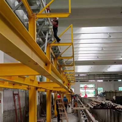 China Construção de pouco peso da construção de aço para a plataforma da estação de metro à venda