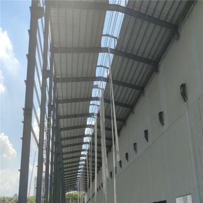 China Edificio de acero prefabricado Q235 con el panel de bocadillo del EPS en venta