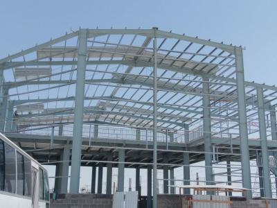 China Prefab Structural Steel Warehouse Workshop Buildings For Qatar for sale