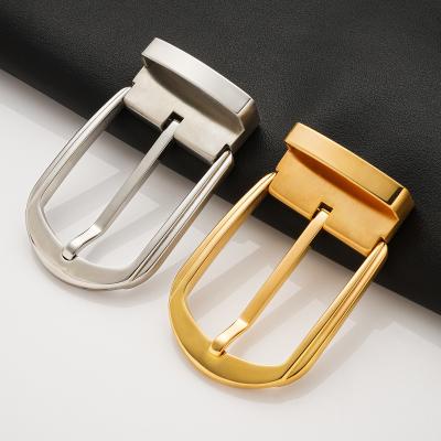 China 35mm Vacuum Gold Plated Men's Belt Metal Buckle Custom Logo Belt Buckles Professional for sale