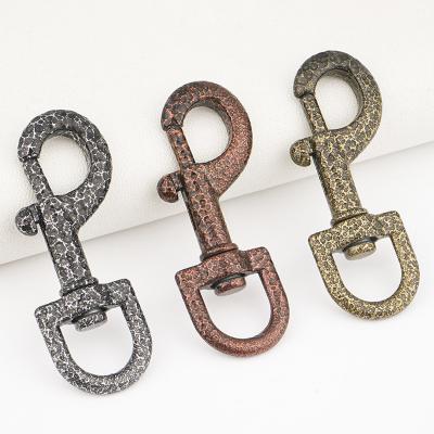 China Bag Accessories Hook Snap Clasp 3/7 Inch Bolt Eye Snap Hooks 11mm Swivel Snap Hooks for Bag Purse Dog Leash for sale