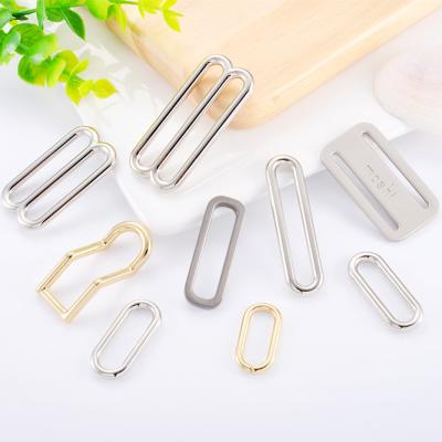 China Custom Bag Strap Adjuster Buckle Zinc Alloy Metal Square Buckle for Fashion Accessories for sale