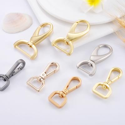 China 25mm Nickel Free Metal Snap Spring Clip Hooks Buckle for Bags/Handbags/Dog Leash/Lanyard for sale