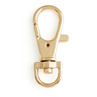 China 11mm Gold Dog Hook Bag Purse Hardware Swivel Hook Calsp for Custom Lobster Clasp Claw Swivel Snap Hook en venta