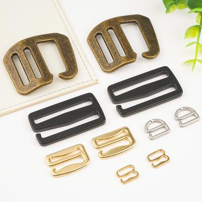 Китай Custom 9 Shape Bra Slider Buckle Metal G Hook Buckle for Underwear Accessories Hardware продается
