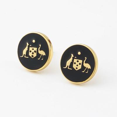 Китай Custom Zinc Alloy Australian National Emblem Brooches Pins with Iron Soft Enamel Pins продается