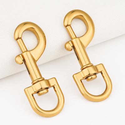 China 11mm Tea Gold Swivel Snap Hook Buckle for Dog Leash Purse Bag Diy Ready Mould Ready for sale