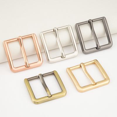 China Metal Bag Buckle 1 Inch Adjustable 25mm Pin Buckle in Rose Gold/Silver/Bronze/Gunmetal for sale