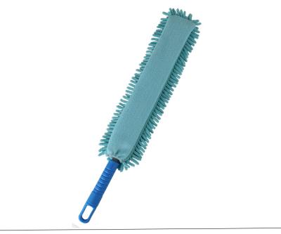China Household Cleaning Fiber 10x10x50cm Cobweb Remover Brush Sweep Dust Bed Bottom for sale