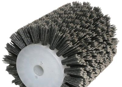 China Abrasives ABS Industrial Roller Brush SGS Wire Brush Wheel For Metal Polishing Grinding for sale