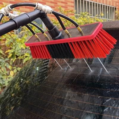 China Water Fed Pole 35cm Solar Panel Cleaning Brush For PV Panel And Window Cleaning for sale