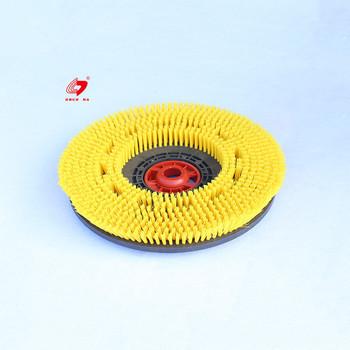 China 17 Inch Floor Scrubber Brush GS 3.5kgs Floor Roller Brush for sale