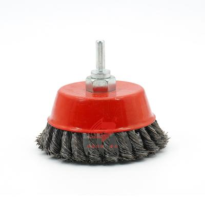 China Special Red Weed Brush For Grass Trimmer Road Cleaning for sale