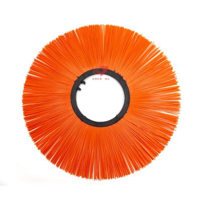 China Plastic PP Wire Wafer Road Sweeper Brushes For Cleaning for sale