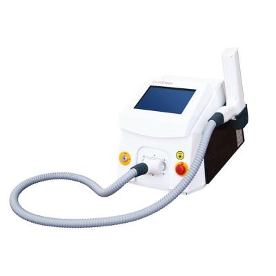 China 1320nm 1064nm  532nm Portable Nd Yag Laser Hair Removal Pigment Removal Machine for sale