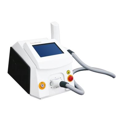 China Portable 532nm Q Switch ND YAG Laser Tattoo Removal Equipment  10mm Spot for sale
