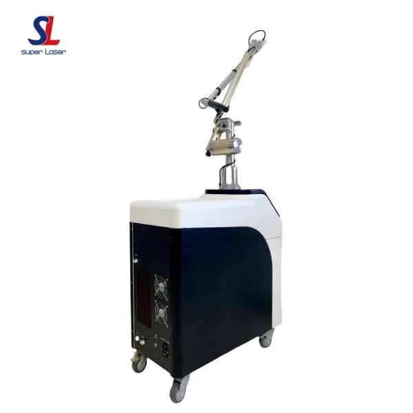 Quality 4 Wavelengths 1064nm Long Pulsed Nd Yag Laser Tattoo Removal Machine Professiona for sale