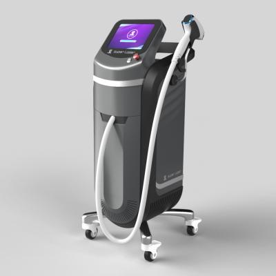 China 3 Wave 755nm Diode Laser Machine 1064nm Laser Hair Removal Machine For Dark Skin for sale
