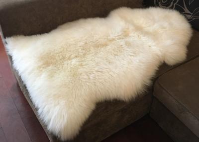 Cina Il letto lungo reale della pelliccia della lana merino getta le coperte con colore/dimensione su ordinazione in vendita