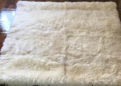 Κίνα Η πραγματική Sheepskin κουβέρτα προσάρμοσε τη μεγάλη κουβέρτα περιοχής καθιστικών Regtangular μεγέθους προς πώληση