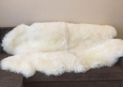 Cina Slittamento della coperta domestica naturale della pelle di pecora del quarto della Nuova Zelanda anti per le coperture del sofà in vendita