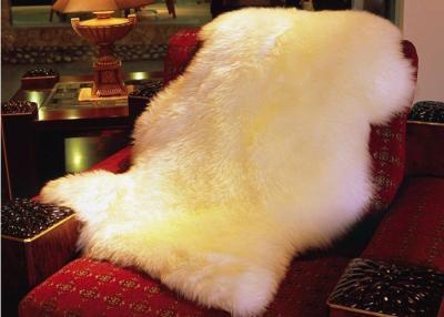China Real Sheepskin Rug 100% Australian Long Wool Natural White 2*3feet for sale