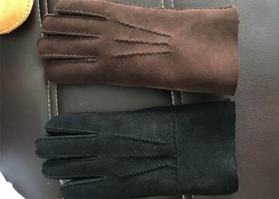 Chine Cachemire rayant les gants de gants de peau de mouton les plus chauds avec des bouts du doigt d'écran tactile à vendre