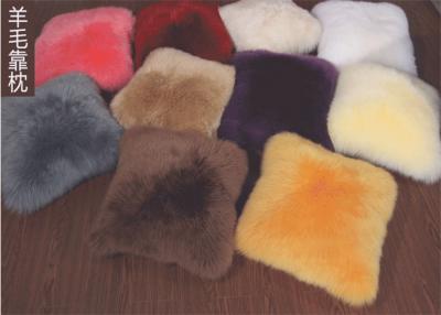 China Cojín bronceado auténtico durable de la lana de cordero para prevenir úlceras de la presión en venta