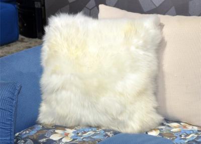 China 18*18 Inches Handmade Sheepskin Chair Seat Covers With Natural / Dyed Color for sale