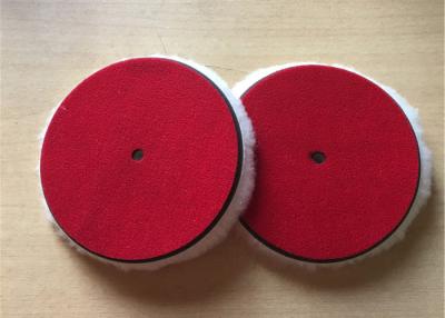 China OEM Lambswool Buffing Pad , 6 Inch Foam Polishing Pads For Vehicle Paint for sale