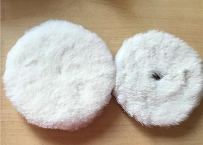China Single / Double Sided OEM Wool Polishing Pad Soft For Polishing Buffing for sale