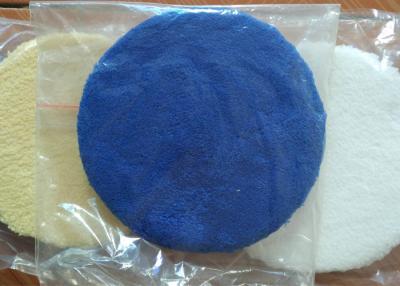 China 5 Inch Natural Wool Polishing Pad Durable Double Side / Single Side For Marble Buffing for sale