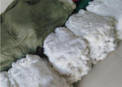 中国 冬の投球、22*30cmの白いウサギの毛皮の毛皮のための本物のジャケットのウサギの毛皮  販売のため