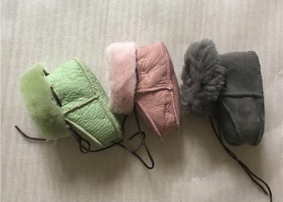 China Genuine Sheepskin Baby Slippers for sale