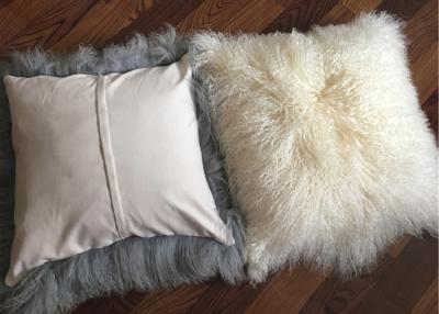 Κίνα 16» μογγολικό sheepskin Sheepskin μαξιλαριών Lambswool μαξιλαροθηκών δέρματος γουνών μαλλιού μογγολικό μαξιλάρι προς πώληση