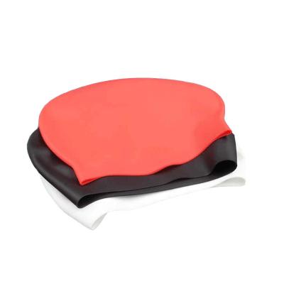 China Waterproof Silicone Rubber Supplies Swimming Cap Soft Multicolor for sale