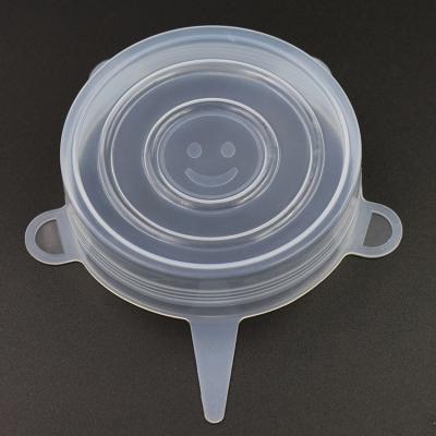 China Harmless Practical Silicone Food Covers , Multipurpose Stretchable Silicone Lids for sale